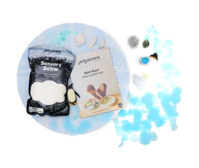 Kit sensorial Artic com bandeja 