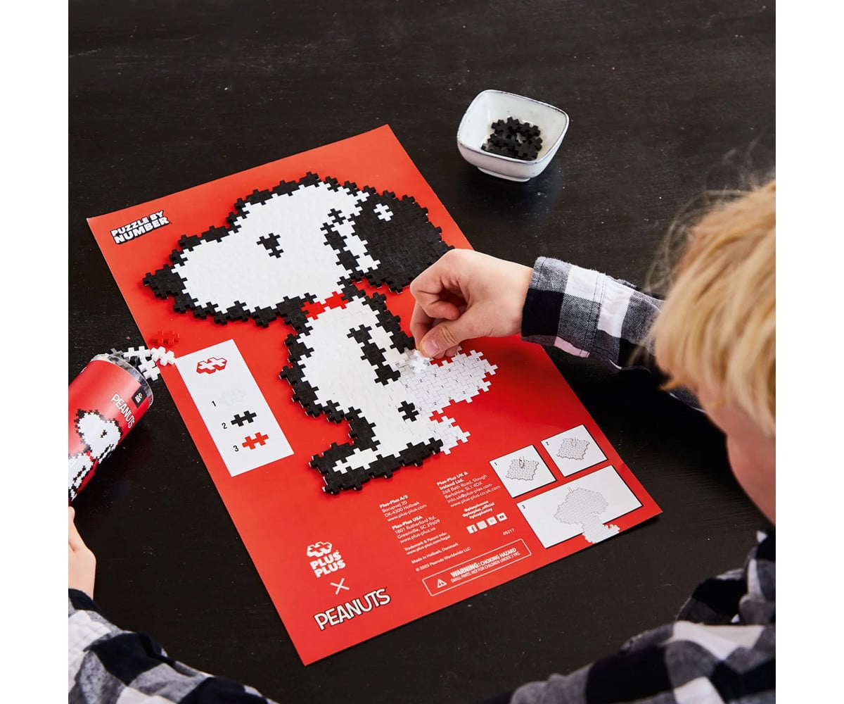 Tubo Peanuts Snoopy de 275 peças