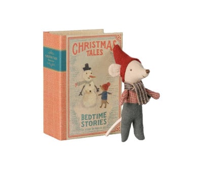 Christmas Baby Mouse in Book 