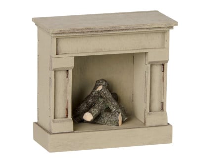 Chimenea Ratón Off White