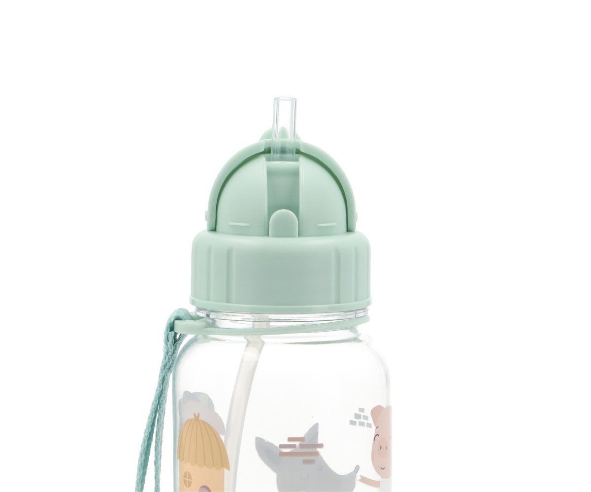 Botella Plástico The Three Little Pigs Personalizable M2